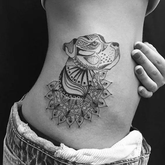 10 Cool Rottweiler Tattoos Drawn On The Bodies Of The Most Loyal Owners 7 Rottweiler Tattoos