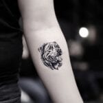 Cutest Rottweiler Tattoo 11
