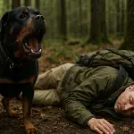 Rocky the Protector rottweiler