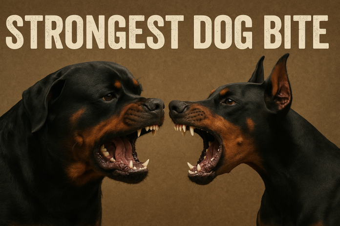 Strongest Dog Bite Force