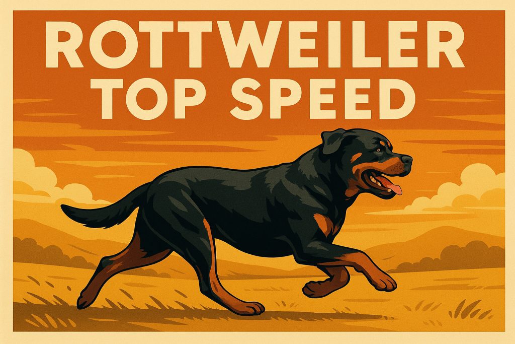 Rottweiler Top Speed: Average Running Speed & What Affects It 4 Rottweiler Top Speed