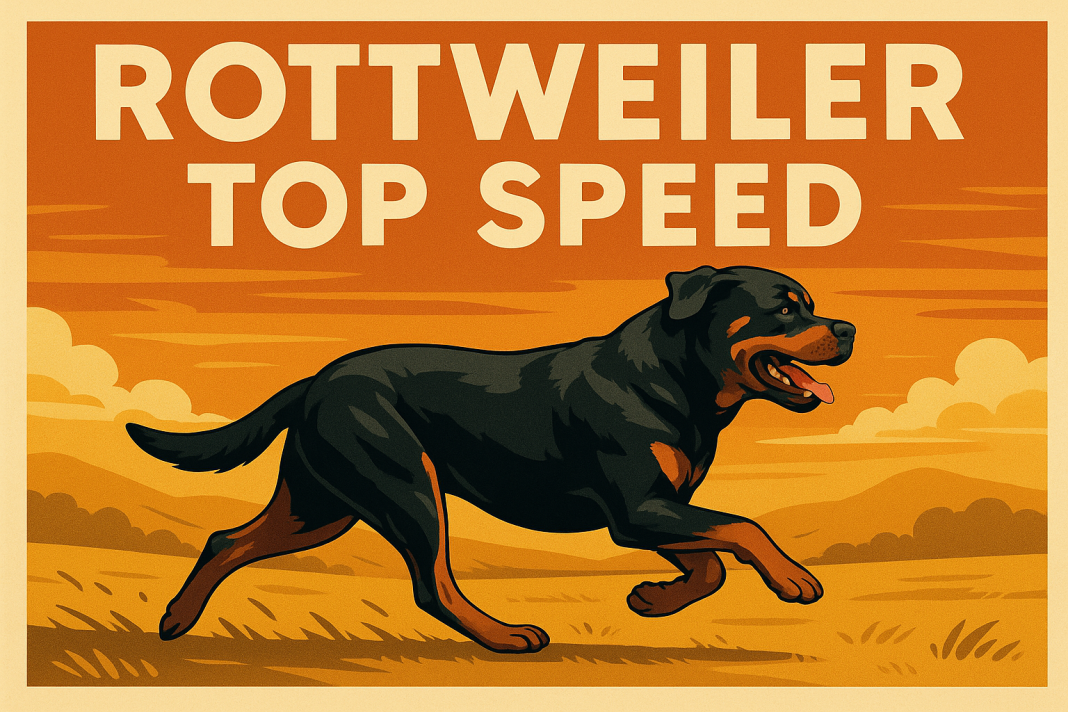 Rottweiler Top Speed