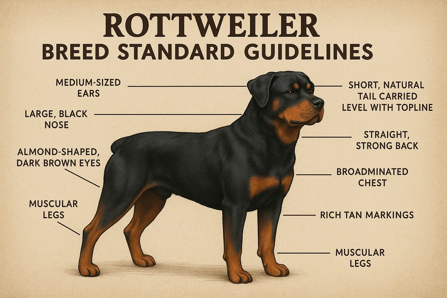 Understanding the Rottweiler Breed Standard Guidelines