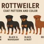 Rottweiler Coat Pattern and Color