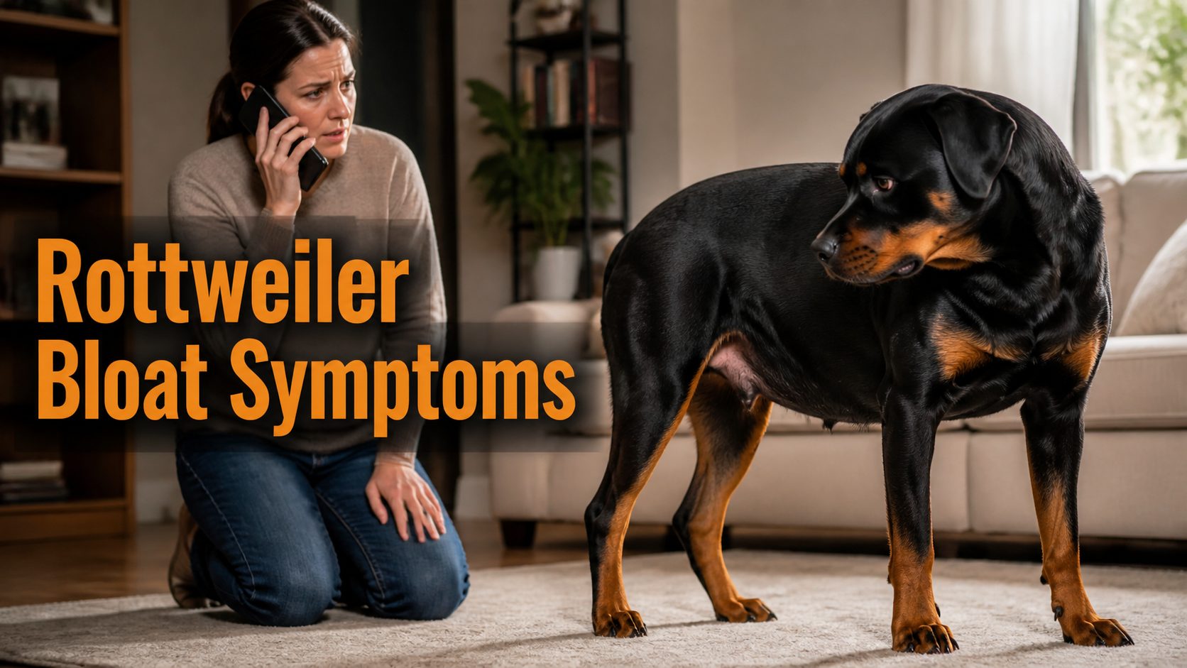 Rottweiler Bloat Symptoms: Warning Signs, Prevention and Emergency Action